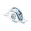 COMUNELLO 337 - Rueda de 8 cm / Capacidad Para Puertas de Hasta 180 kg / Canal Tipo "U"