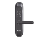EZVIZ Cerradura Inteligente / Protocolo Zigbee  / Códigos Temporales Para Visitantes / Lectura de Huella / Lectura de Tag / Contraseña /  Botón para Timbrar / Alarma Anti-intrusión / Uso en Interior / Incluye HUB