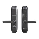 EZVIZ Cerradura Inteligente / Protocolo Zigbee  / Códigos Temporales Para Visitantes / Lectura de Huella / Lectura de Tag / Contraseña /  Botón para Timbrar / Alarma Anti-intrusión / Uso en Interior / Incluye HUB