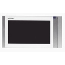 Kocom Monitor Analógico LCD de 7" 1080p (Full HD) a Color / Touch Screen / Soporta 2 Frentes de Calle y hasta 4 Monitores / Soporta Cámaras Analogicas (TURBOHD) para Tener Visión Adicional / Color Blanco