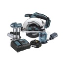 Makita Kit Inalámbrico De Carpintería, Sierra Circular + Router Inalámbrico + Lijadora Orbital