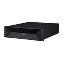 Hanwha NVR de 64 canales /  Hasta 32 MP / H.265 & Wisestream / Procesamiento 400 Mbps / 3 Puertos de Red / Raid 5-6 / 16 bahias para disco duro (no incluidos)