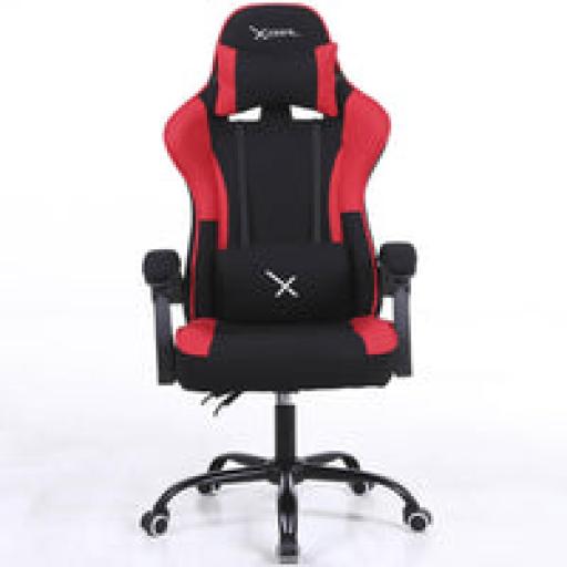 [XZEAL_XZSXZ20R] SILLA GAMER XZEAL NEGROJO ACERO TEXTILALTO DESEMPEO