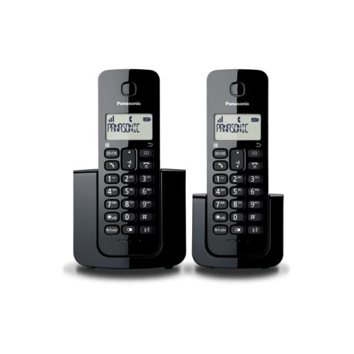 [PANASONIC_KX-TGB112MEB] Panasonic PANASONIC TELEFONO INALAMBRICO P.LCD 1.4 + 1 AURI NEGRO(KX-TGB112MEB)