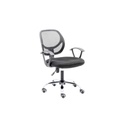 Nextep Silla Secretarial Nextep de Altura Ajustable Reclinable Tela Base Giratoria