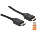 Cable HDMI de Alta Velocidad con Canal Ethernet Manhattan 1.8 M.