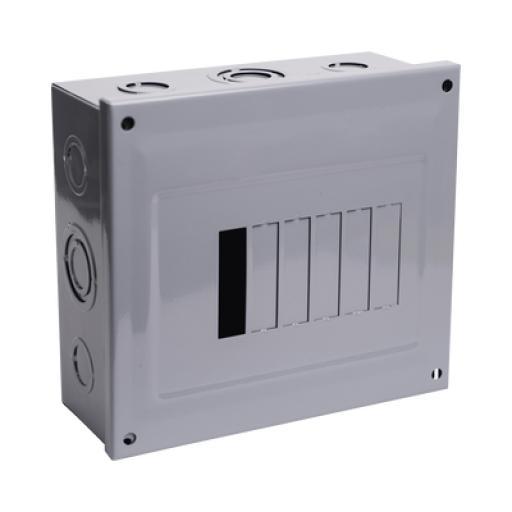 CHINT Centro de Carga para Sobreponer, 06 Polos, 60 A, 1 Fase 3 Hilos, 120/240 V AC, 60Hz
