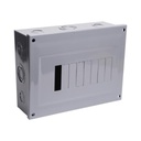 CHINT Centro de Carga para Sobreponer, 08 Polos, 100 A, 1 Fase 3 Hilos, 120/240 V AC, 60Hz