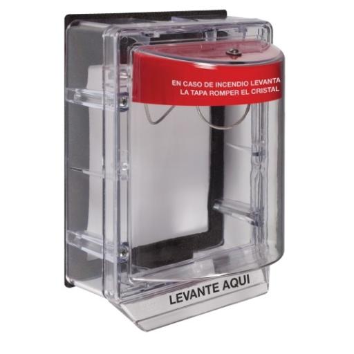 [STI_STI-3150-ES] STI Cubierta Protectora, para climas húmedos, sin sirena, con espaciador, Texto en español