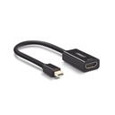 Ugreen Convertidor Mini Display Port a HDMI / 4K@30Hz / Thunderbolt / Blindaje interno múltiple /  Carcasa ABS / Longitud de 25 cm 