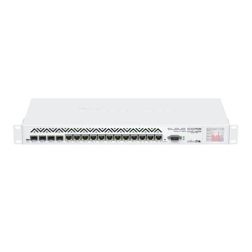 [MIKROTIK_CCR1036-12G-4S] Mikrotik Cloud Core Router, CPU 36 Núcleos, Througput 16Gbps / 24Mpps, 12 Puertos Gigabit Ethernet, 4 Puertos SFP y 4 GB de memoria, Ideal para IPsec