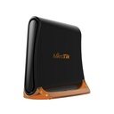 Mikrotik (hAP mini) Router 3 puertos 10/100 Mbps, Wi-Fi 2.4 GHz 802.11 b/g/n, Antena 360º 1.5 dBi, hasta 158 mW de potencia