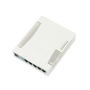 Mikrotik Switch Mikrotik 5 puertos Gigabit Ethernet y 1 SFP