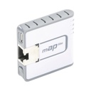 Mikrotik (mAP lite) Mini Access Point 1 Puerto Fast Ethernet, Wi-Fi 2.4GHz 802.11b/g/n