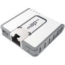 Mikrotik (mAP lite) Mini Access Point 1 Puerto Fast Ethernet, Wi-Fi 2.4GHz 802.11b/g/n