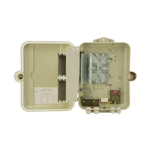 Panduit Gabinete Pasivo de Fibra Óptica, Acepta Dos Placas FPONEAP12, Protección IP55, Montaje en Poste o Pared