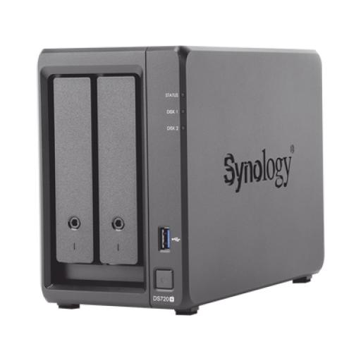 Synology Servidor NAS de escritorio con 2 bahías / Expandible a 7 bahías / Hasta 112 TB 