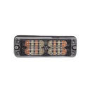 ECCO Luz Perimetral, 12 LED Ultra Brillantes, Color Ámbar / Claro