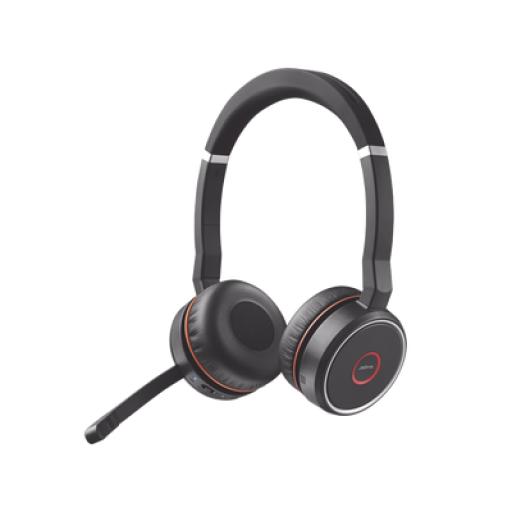 [JABRA_EVOLVE75SEDUOMS] Jabra Jabra Evolve 75 SE Stereo, conexión Bluetooth, indicador de ocupado, USB-A con certificado Microsoft Teams (7599-842-109)