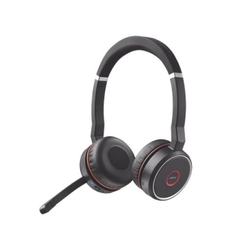 [JABRA_EVOLVE75SEDUOUC] Jabra Jabra Evolve 75 SE Stereo, conexión Bluetooth, indicador de ocupado, USB-A Compatible con cualquier plataforma UC (7599-848-109)
