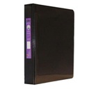 Acco CARPETA ACCO 385 VINIL D 1 1/2" CARTA NEGRO