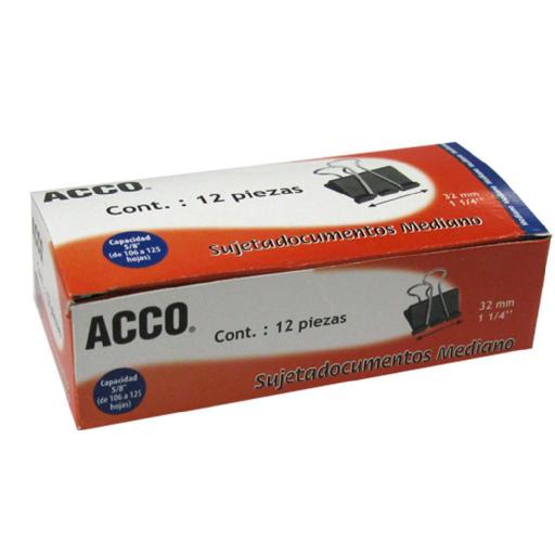 [ACCO_P2463] Acco SUJETA DOCUMENTOS ACCO 5434 MEDIANO C/12 SUJETADORES