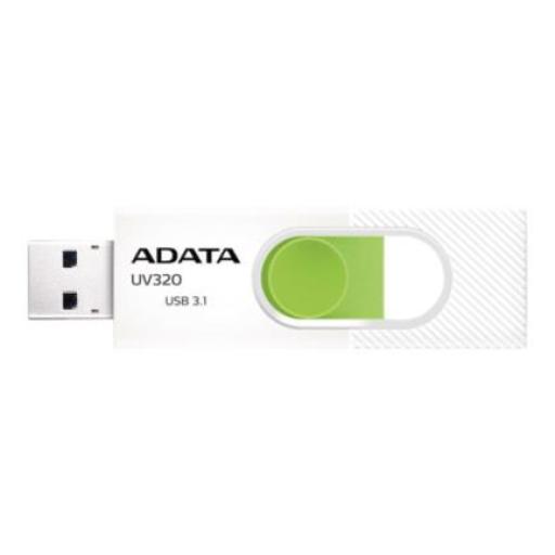 ADATA Memoria Usb Adata UV320 128Gb Blanco/Verde 3.1