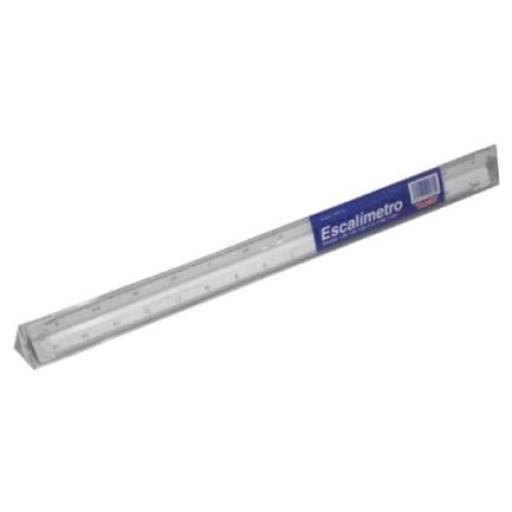 Baco Escalímetro Baco RG021 30cm 6 Escalas Colores Surtidos Cartón Colgante