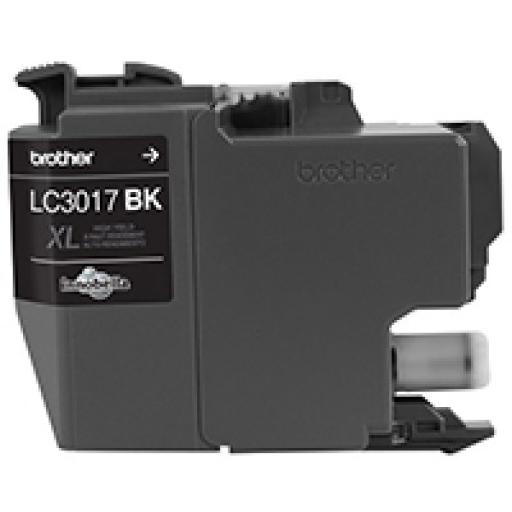 Cartucho Brother de Alto Rendimiento LC-3017BK Negro.
