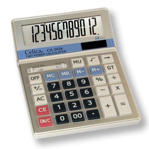 Celica CALCULADORA CELICA CA-2626 ESCRIT 12 DIGITOS DUAL