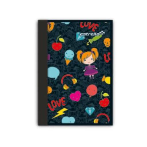 Estrella LIBRETA ESTRELLA NOTAS 1/8 #5 RAYA 100 HOJAS