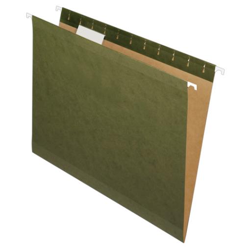 [ESSELTE_91535X] Esselte CARPETA OXFORD COLGANTE OFICIO VERDE TRADICIONAL C/25 PZAS