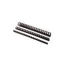 Fellowes Arillo Fellowes 5/16" 60Hojas C/25 Negro