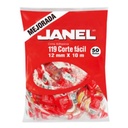 Janel Cinta Adhesiva Janel 119 Corte Fácil 12x10mm Bolsa C/50