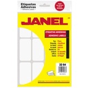 Janel ETIQUETA JANEL ADHESIVA 32X64 C/240 #24