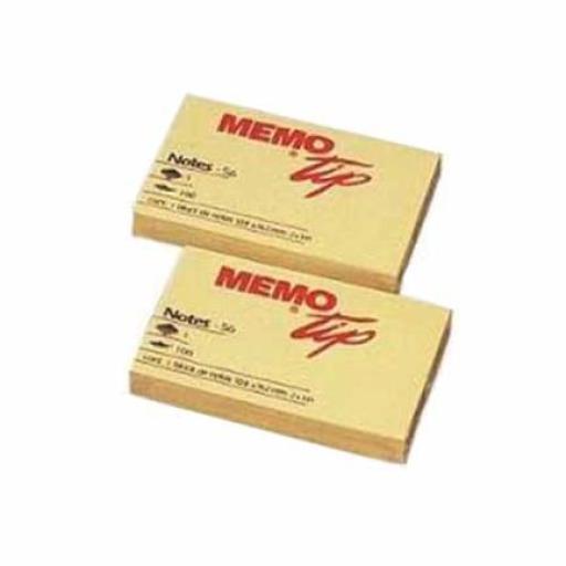 Janel NOTAS ADHESIVAS JANEL MEMO TIP 2X3 AMARILLA 100H C/12