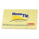 Janel Notas Adhesivas Janel Memo Tip 3x5" con 6 blocks de 100 hojas c/u