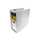 KINERA  CARPETA KINERA VINIL ARO "D" 5" BLANCA C/6