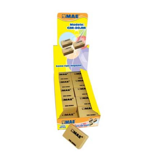 MAE GOMA MAE CAFÉ TIPO MIGAJON 20 PIEZAS