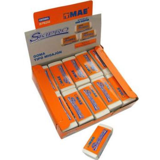 MAE GOMA MAE CAFE TIPO MIGAJON SKIPRO 20 PIEZAS