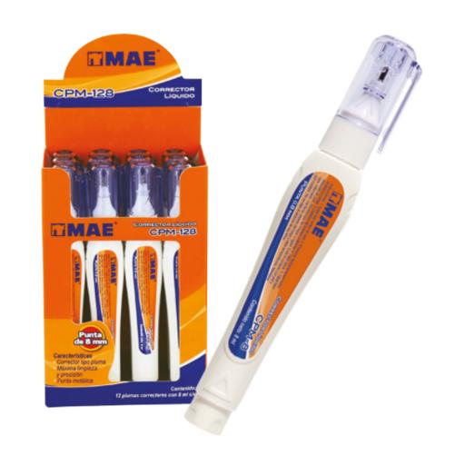 [MAE_CPM-128] MAE CORRECTOR MAE TIPO PLUMA 8 ML C/12