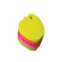 MAE NOTAS ADHESIVAS MAE FIG MANZANA NEON 3X3 C/PORTA PLUMA 400H