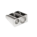 MAE SACAPUNTAS MAE METALICO DOBLE TRIANGULAR C/12 PZAS