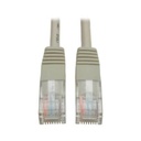 Tripp Lite CABLE PATCH TRIPP-LITE MOLDEADO CAT5E GRIS DE 350MHZ (RJ45 M