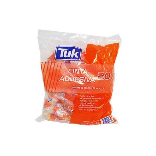 TUK CINTA ADHESIVA TUK TIPO 200 .012X10 MTS C/50