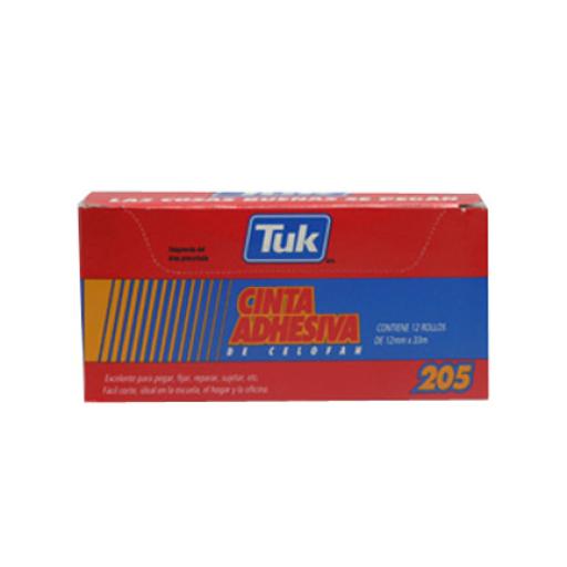 TUK CINTA TUK TRANSPARENTE 205 12X33 C/12