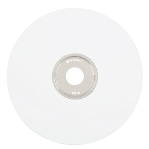 [VERBATIM_95251] Verbatim Disco Compacto Verbatim R 52X 80Min 700MB White Ink C/100