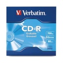 Verbatim Disco Compacto Verbatim CD-R 80min 700MB 52X Paquete C/50 Pzas