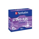 Verbatim DVD+R Verbatim DL 8.5GB 8X Caja C/5 Pzas