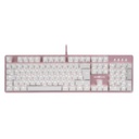 Vorago Teclado Mecánico Game Factor KBG400 Retroiluminado Switch Rojo USB Rosa